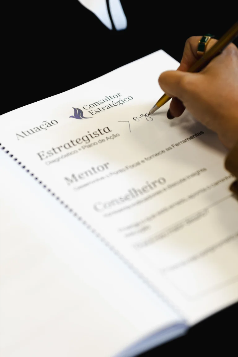 Caderno de planejamento estratégico — material do Workshop